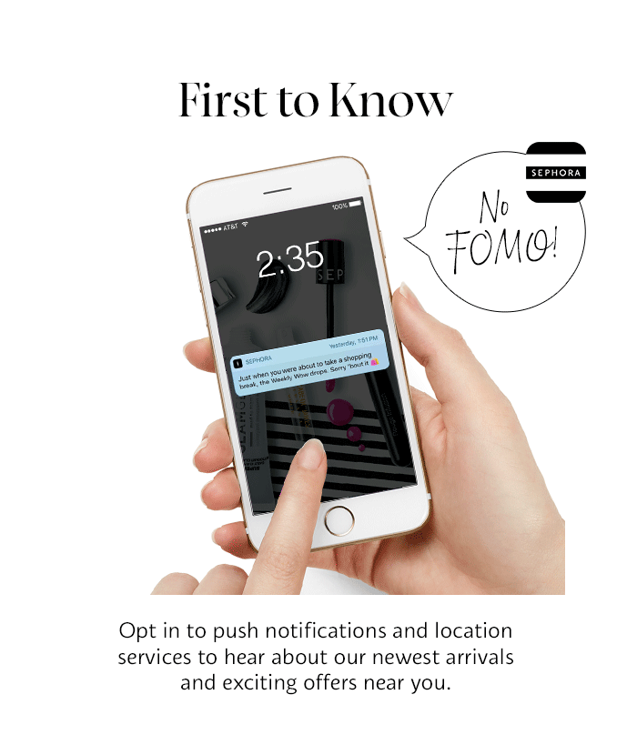 First to Know