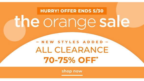 Orange Sale