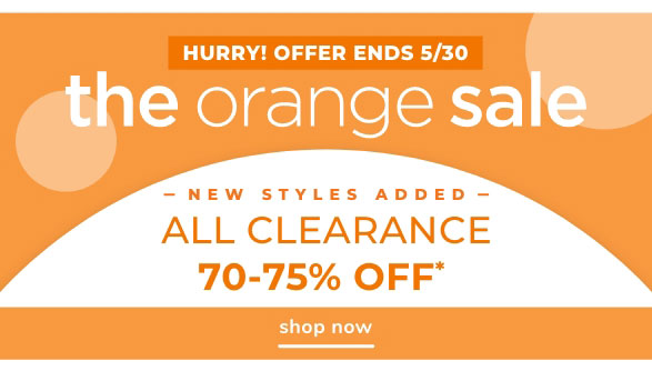 Orange Sale