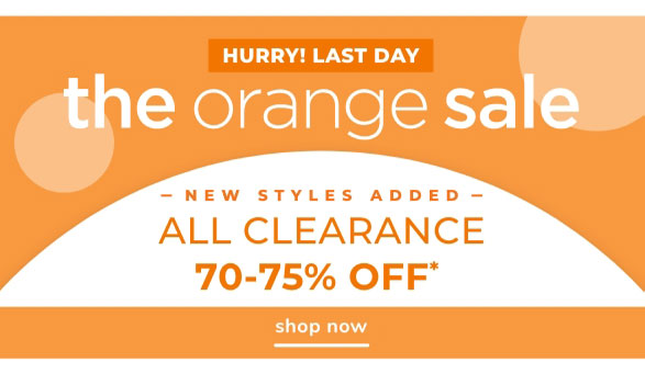 Orange Sale