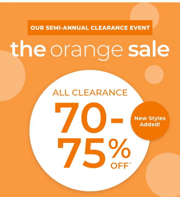 Orange Sale