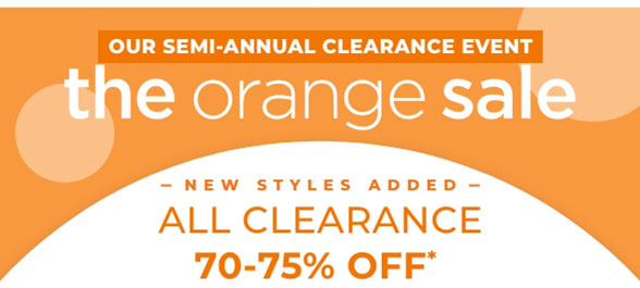 Orange Sale