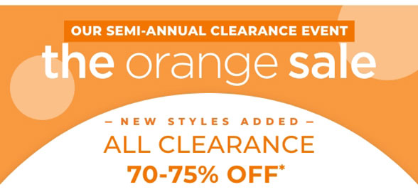 Orange Sale