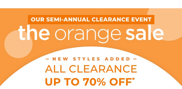 Orange Sale