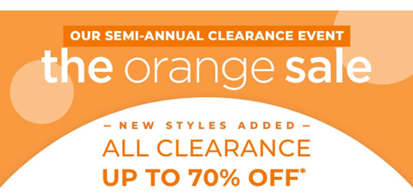 Orange Sale