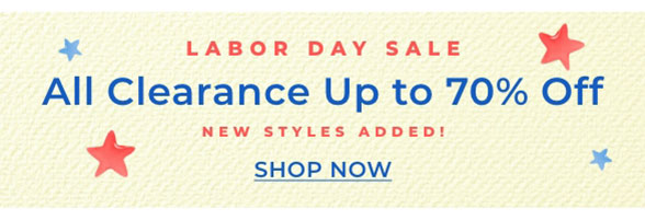 Labor Day Sale