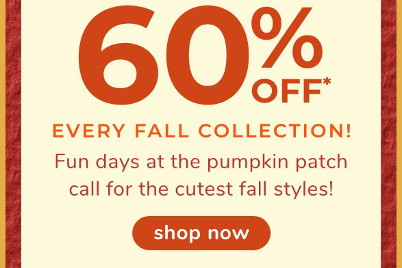 Fall Flash Sale