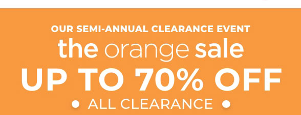 Orange Sale