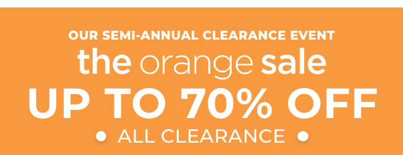 Orange Sale