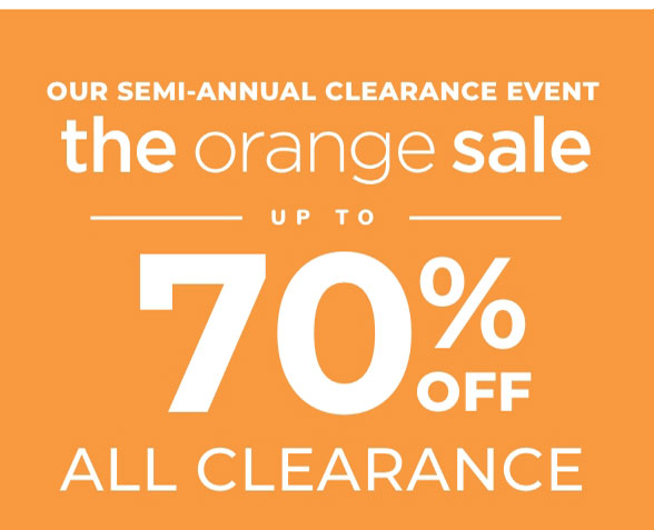 Orange Sale