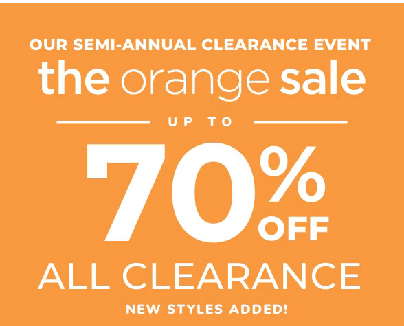 Orange Sale