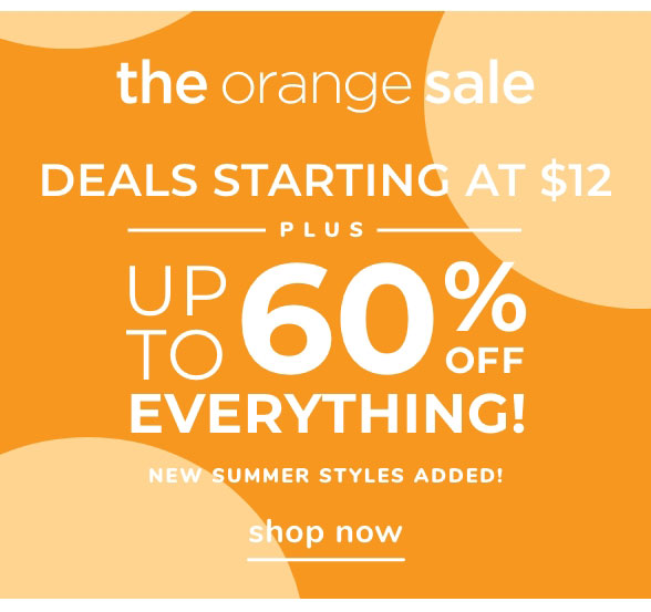 Orange Sale