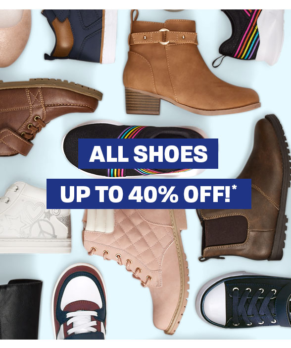 Up to 40% Off All Shoes