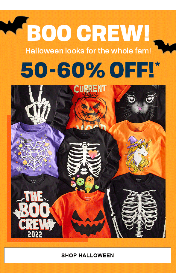50-60% off Halloween