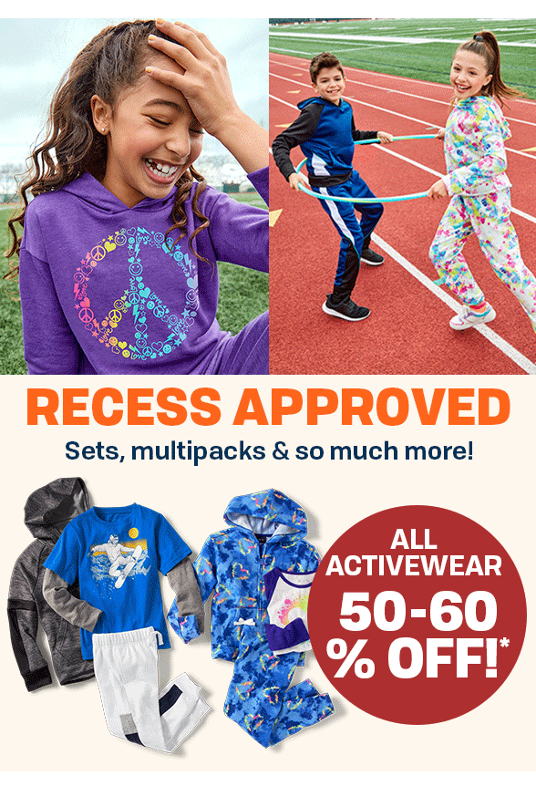50-60% off All Activewear