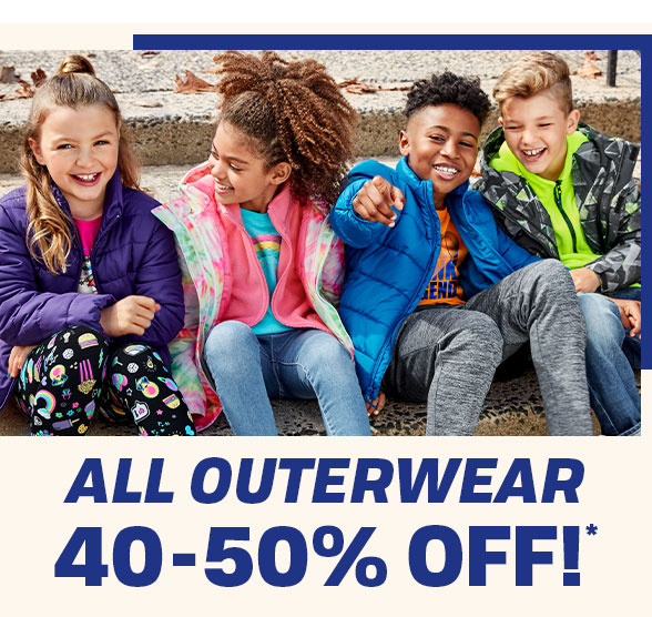 40-50% Off All Outerwear