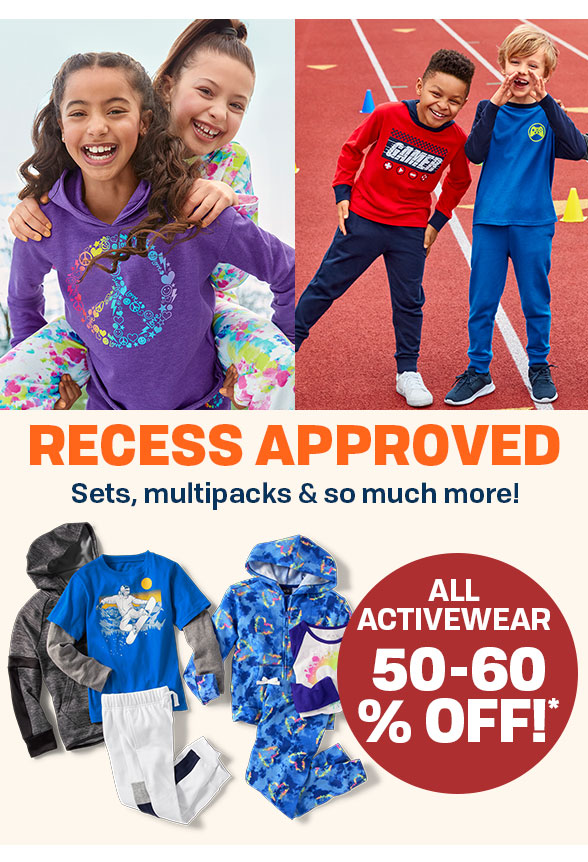 50-60% off All Activewear