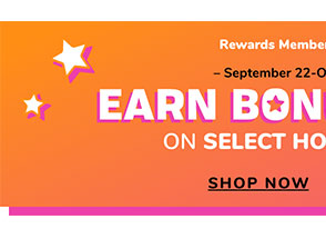Earn Bonus Points Shop Now - September SHOP NOW. 