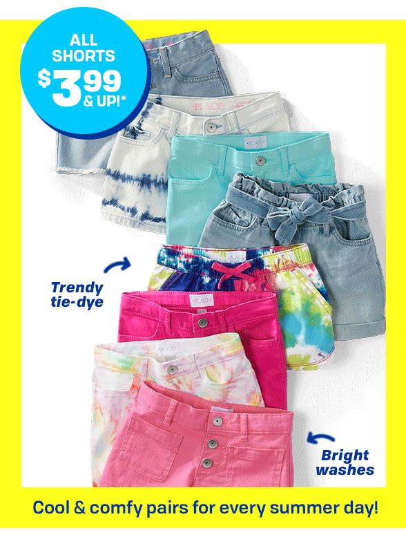 📧 3.99 & up ALL Mix & Match Essentials! The Children's Place