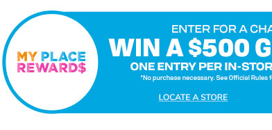 ENTER FOR A CH WIN A $5006 ONE ENTRY PER IN-STO! Upre e e N IS 