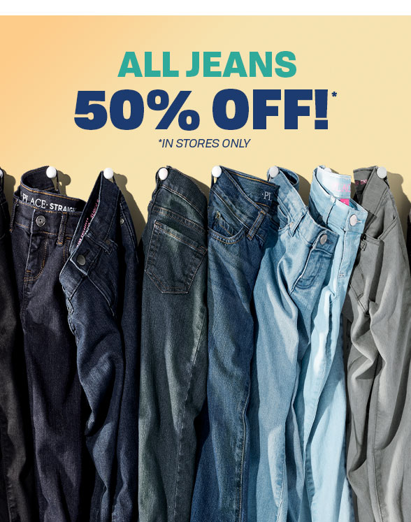 50% off All Jeans