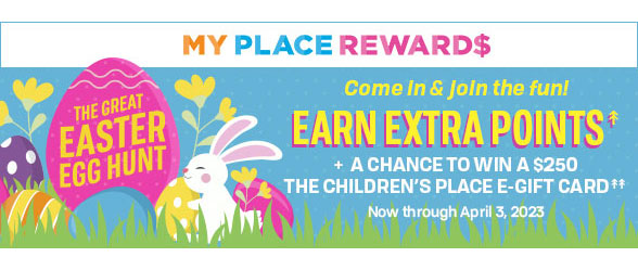 Earn Extra Points + A Chance to Win a $250 E-Gift Card REWARD$ Comein Joln the fun! EARNEXTRA POINTS e 